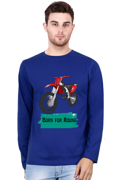 Ride in Style with Bluelander's Cotton Full Sleeve T-Shirts, Make a Statement!