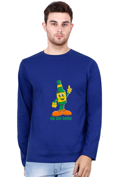 Unveil the Latest Trends: Bluelander's Cotton Full Sleeve Tee, Pioneering the New Fashion Era!