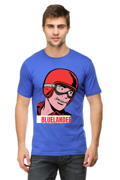Elevate Your Style with Bluelander's Cotton Half Sleeve T-Shirt!