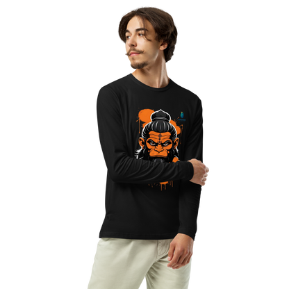 Premium Unisex Hanuman Grace Bhastra T-shirt: Divine Power & Comfort | Bluelander