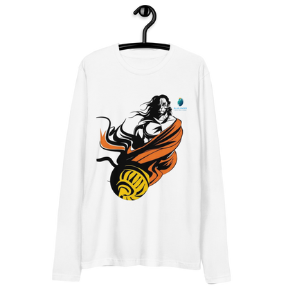 Hanuman's Strength, Modern Style: Bluelanders Premium Full-Sleeve T-Shirt