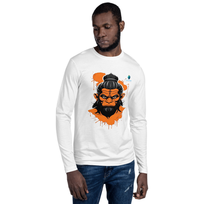 Premium Unisex Hanuman Grace Bhastra T-shirt: Divine Power & Comfort | Bluelander