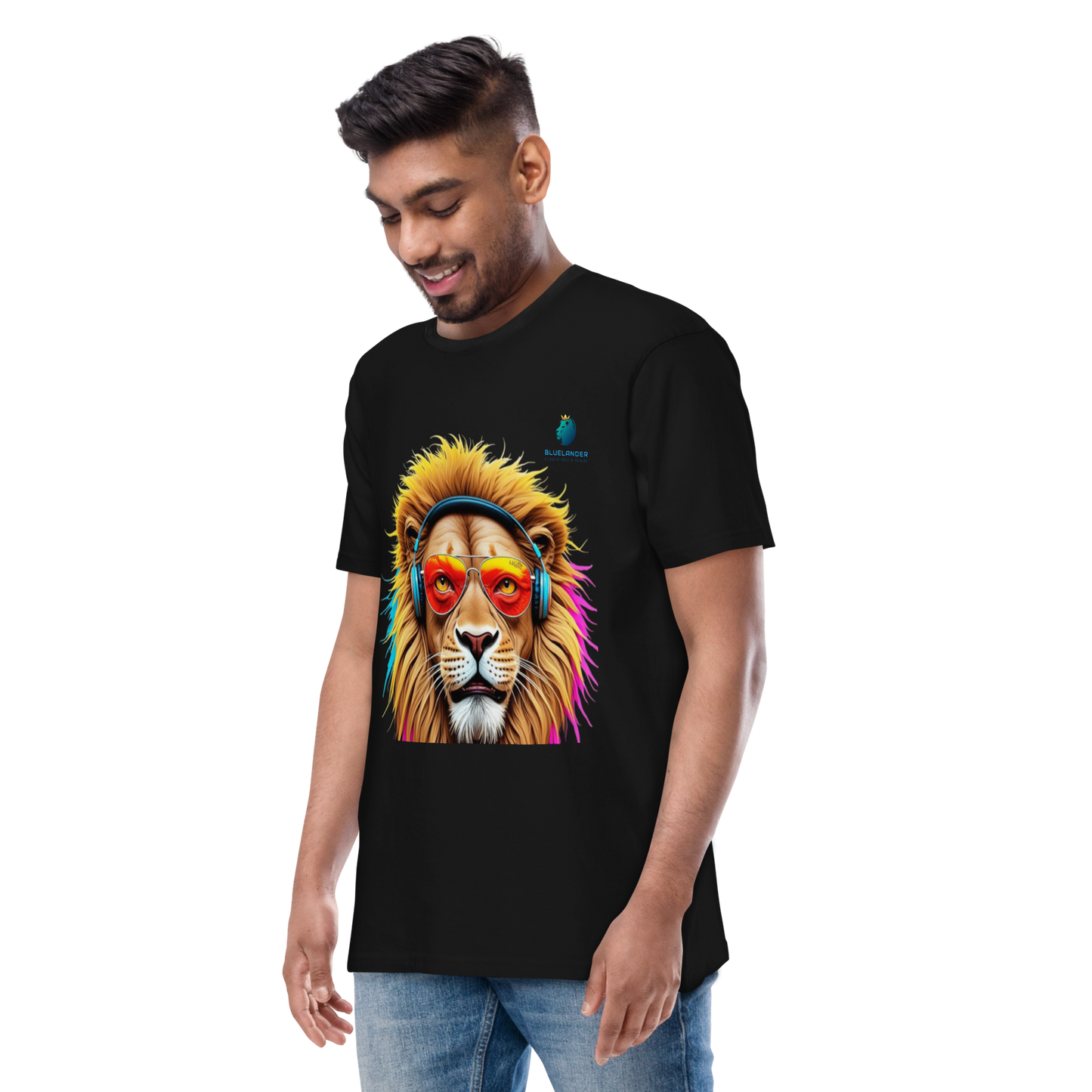 Rule the World: Bluelander's Premium Cotton Bio-Washed Half-Sleeve T-Shirt