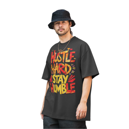 Bluelander Terry Oversized T-Shirt - 100% Cotton Unisex, Pre-Shrunk, Drop Shoulder, Lycra Ribbed Neck | Shop Now for Comfort & Style!