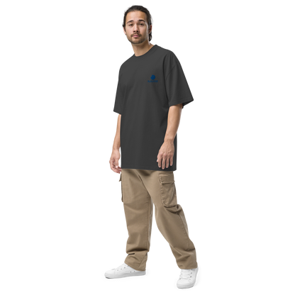 Style Meets Comfort: Bluelander Terry Oversized T-Shirt | 90% Cotton 10% Polyester | Unisex Fit | Pre-Shrunk & Drop Shoulder Design | Explore Now!