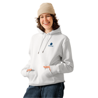 Bluelander Unisex Hoodie: 300 GSM Soft Cotton, Derby Ribbed.