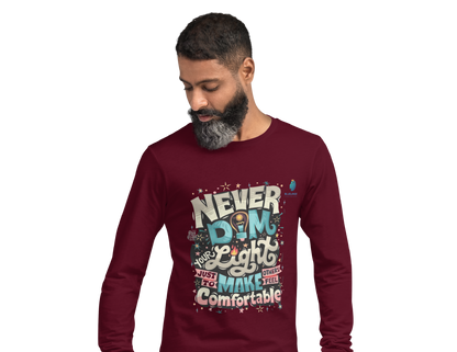 Bluelanders: Comfort Redefined - Unisex Premium Cotton Bio-Washed Full-Sleeve T-Shirt.