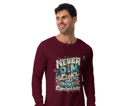 Bluelanders: Comfort Redefined - Unisex Premium Cotton Bio-Washed Full-Sleeve T-Shirt.