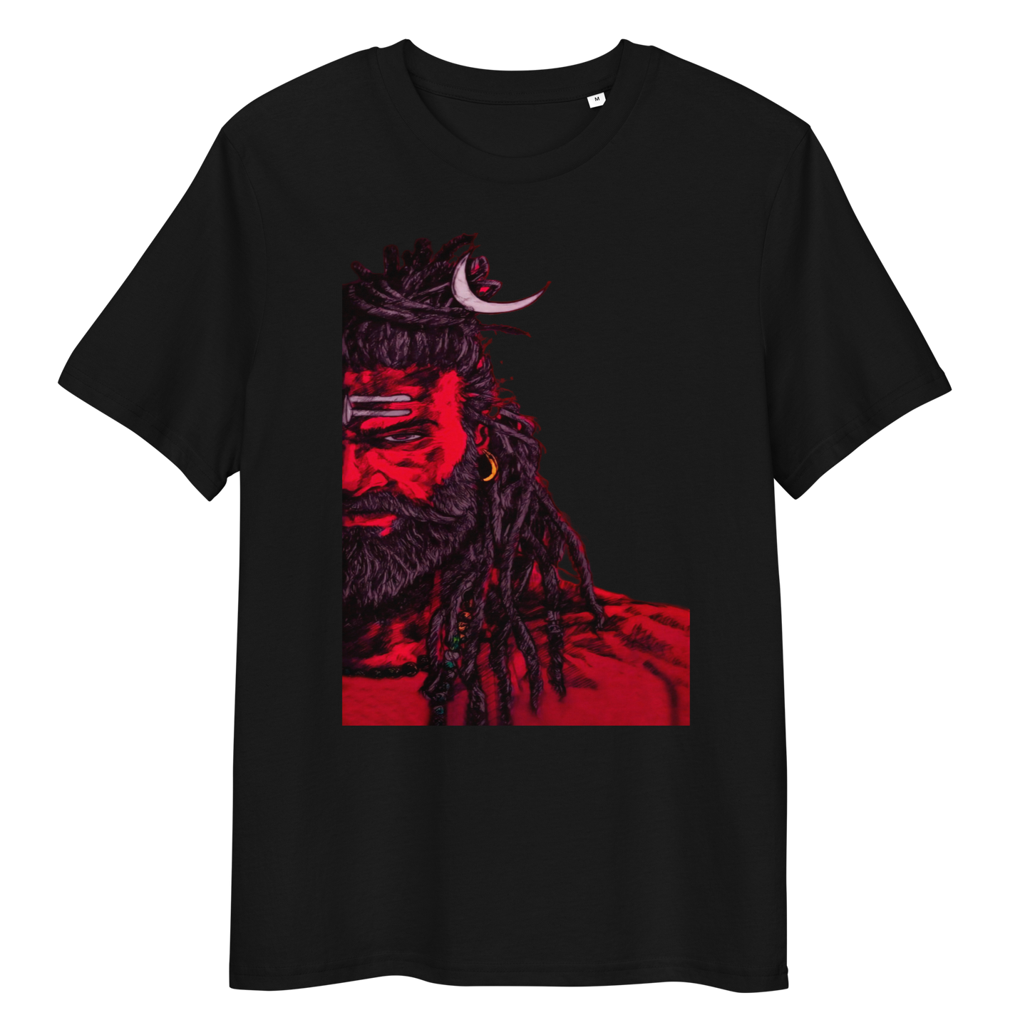 Adorn Yourself with Divine Shiva Vastra - Experience Shiva's Grace with Bluelander's Premium Unisex Cotton T Shirt.