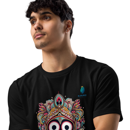 Sacred Comfort: Bluelanders  Premium  Cotton Unisex Half-Sleeve T-Shirt  Show drafts
