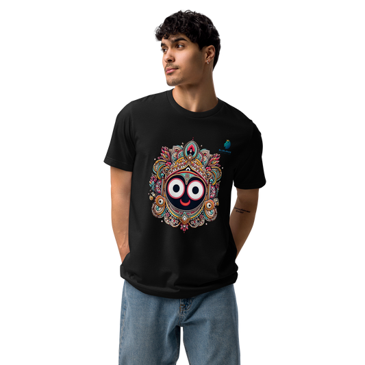 Sacred Comfort: Bluelanders  Premium  Cotton Unisex Half-Sleeve T-Shirt  Show drafts