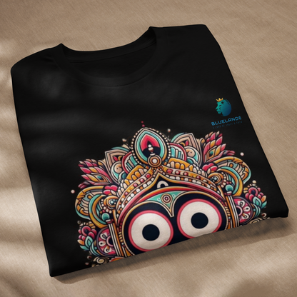 Sacred Comfort: Bluelanders  Premium  Cotton Unisex Half-Sleeve T-Shirt  Show drafts