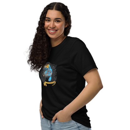 Experience Krishna's Love:  Bluelander's Soft Cotton T-Shirt,Spiritual Fashion.