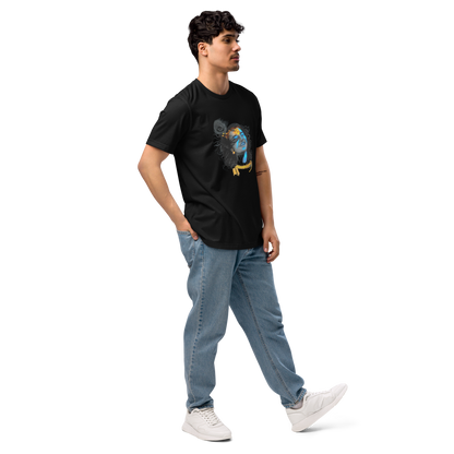 Experience Krishna's Love:  Bluelander's Soft Cotton T-Shirt,Spiritual Fashion.