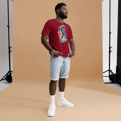 Trendsetter: Bluelander's Premium Cotton Bio-Washed Half-Sleeve T-Shirt.