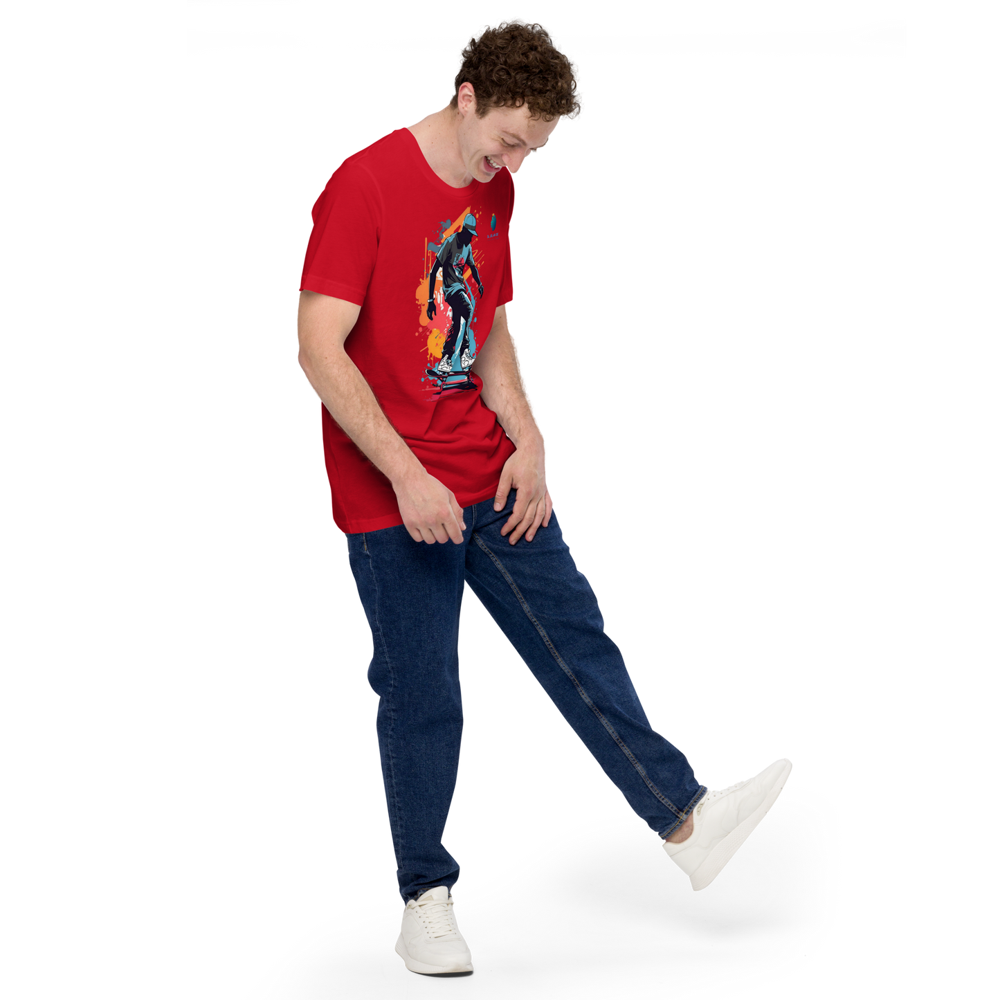 Trendsetter: Bluelander's Premium Cotton Bio-Washed Half-Sleeve T-Shirt.