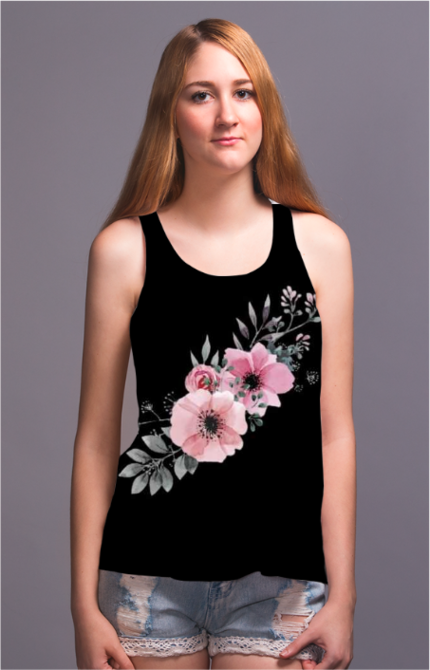 BLUELANDER Female Women's Tank Top.